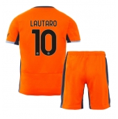 Inter Milan Lautaro Martinez #10 Derde tenue Kids 2023-24 Korte Mouwen (+ broek)
