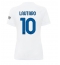 Inter Milan Lautaro Martinez #10 Uit tenue Dames 2023-24 Korte Mouwen