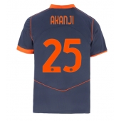Inter Milan Manuel Akanji #25 Derde tenue 2025-26 Korte Mouwen