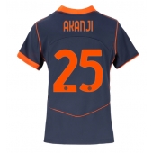 Inter Milan Manuel Akanji #25 Derde tenue Dames 2025-26 Korte Mouwen