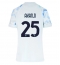 Inter Milan Manuel Akanji #25 Uit tenue Dames 2025-26 Korte Mouwen