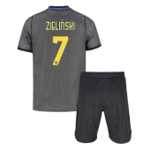 Inter Milan Piotr Zielinski #7 Derde tenue Kids 2026-27 Korte Mouwen (+ broek)