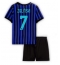 Inter Milan Piotr Zielinski #7 Thuis tenue Kids 2025-26 Korte Mouwen (+ broek)