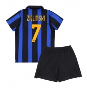 Inter Milan Piotr Zielinski #7 Thuis tenue Kids 2026-27 Korte Mouwen (+ broek)