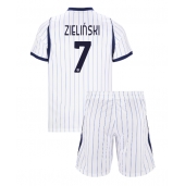 Inter Milan Piotr Zielinski #7 Uit tenue Kids 2026-27 Korte Mouwen (+ broek)