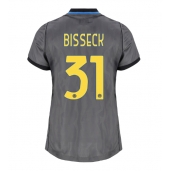 Inter Milan Yann Bisseck #31 Derde tenue Dames 2026-27 Korte Mouwen