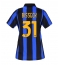Inter Milan Yann Bisseck #31 Thuis tenue Dames 2026-27 Korte Mouwen
