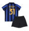 Inter Milan Yann Bisseck #31 Thuis tenue Kids 2026-27 Korte Mouwen (+ broek)