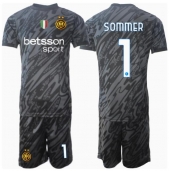 Inter Milan Yann Sommer #1 Keeper Derde tenue Kids 2024-25 Korte Mouwen (+ broek)