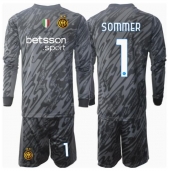 Inter Milan Yann Sommer #1 Keeper Derde tenue Kids 2024-25 Lange Mouwen (+ broek)