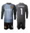 Inter Milan Yann Sommer #1 Keeper Thuis tenue Kids 2025-26 Lange Mouwen (+ broek)