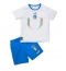 Italië Uit tenue Kids 2022 Korte Mouwen (+ broek)