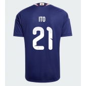 Japan Hiroki Ito #21 Thuis tenue WK 2026 Korte Mouwen
