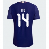 Japan Junya Ito #14 Thuis tenue WK 2026 Korte Mouwen