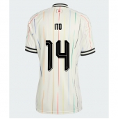 Japan Junya Ito #14 Uit tenue Dames WK 2026 Korte Mouwen