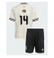 Japan Junya Ito #14 Uit tenue Kids WK 2026 Korte Mouwen (+ broek)