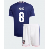 Japan Takefusa Kubo #8 Thuis tenue Kids WK 2026 Korte Mouwen (+ broek)