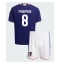 Japan Takumi Minamino #8 Thuis tenue Kids WK 2026 Korte Mouwen (+ broek)