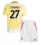 Juventus Andrea Cambiaso #27 Uit tenue Kids 2024-25 Korte Mouwen (+ broek)