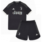 Juventus Derde tenue Kids 2023-24 Korte Mouwen (+ broek)