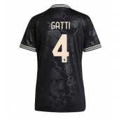 Juventus Federico Gatti #4 Derde tenue Dames 2025-26 Korte Mouwen