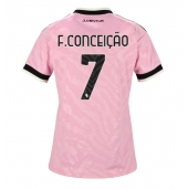 Juventus Francisco Conceicao #7 Uit tenue Dames 2026-27 Korte Mouwen