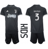 Juventus Gleison Bremer #3 Derde tenue Kids 2023-24 Korte Mouwen (+ broek)