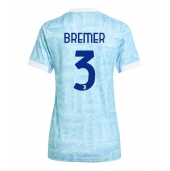 Juventus Gleison Bremer #3 Uit tenue Dames 2025-26 Korte Mouwen