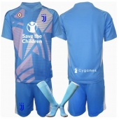 Juventus Keeper Derde tenue Kids 2024-25 Korte Mouwen (+ broek)
