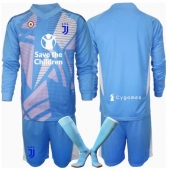 Juventus Keeper Derde tenue Kids 2024-25 Lange Mouwen (+ broek)