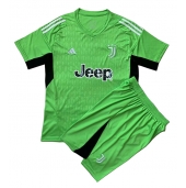Juventus Keeper Uit tenue Kids 2023-24 Korte Mouwen (+ broek)