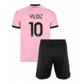 Juventus Kenan Yildiz #10 Uit tenue Kids 2026-27 Korte Mouwen (+ broek)