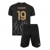 Juventus Khephren Thuram #19 Derde tenue Kids 2026-27 Korte Mouwen (+ broek)