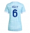 Juventus Lloyd Kelly #6 Uit tenue Dames 2025-26 Korte Mouwen
