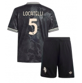 Juventus Manuel Locatelli #5 Derde tenue Kids 2025-26 Korte Mouwen (+ broek)