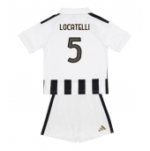 Juventus Manuel Locatelli #5 Thuis tenue Kids 2026-27 Korte Mouwen (+ broek)