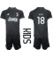 Juventus Moise Kean #18 Derde tenue Kids 2023-24 Korte Mouwen (+ broek)
