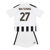 Juventus Nick Woltemade #27 Thuis tenue Kids 2026-27 Korte Mouwen (+ broek)