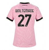 Juventus Nick Woltemade #27 Uit tenue Dames 2026-27 Korte Mouwen