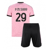 Juventus Pape Matar Sarr #29 Uit tenue Kids 2026-27 Korte Mouwen (+ broek)