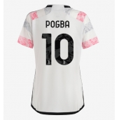 Juventus Paul Pogba #10 Uit tenue Dames 2023-24 Korte Mouwen