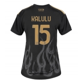 Juventus Pierre Kalulu #15 Derde tenue Dames 2026-27 Korte Mouwen