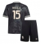 Juventus Pierre Kalulu #15 Derde tenue Kids 2025-26 Korte Mouwen (+ broek)