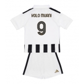 Juventus Randal Kolo Muani #9 Thuis tenue Kids 2026-27 Korte Mouwen (+ broek)