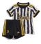 Juventus Thuis tenue Kids 2023-24 Korte Mouwen (+ broek)