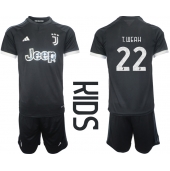 Juventus Timothy Weah #22 Derde tenue Kids 2023-24 Korte Mouwen (+ broek)
