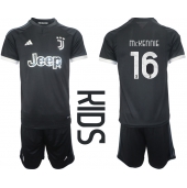 Juventus Weston McKennie #16 Derde tenue Kids 2023-24 Korte Mouwen (+ broek)