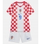 Kroatië Andrej Kramaric #9 Thuis tenue Kids WK 2026 Korte Mouwen (+ broek)