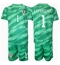 Kroatië Dominik Livakovic #1 Keeper Uit tenue Kids EK 2024 Korte Mouwen (+ broek)