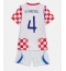 Kroatië Josko Gvardiol #4 Thuis tenue Kids WK 2026 Korte Mouwen (+ broek)